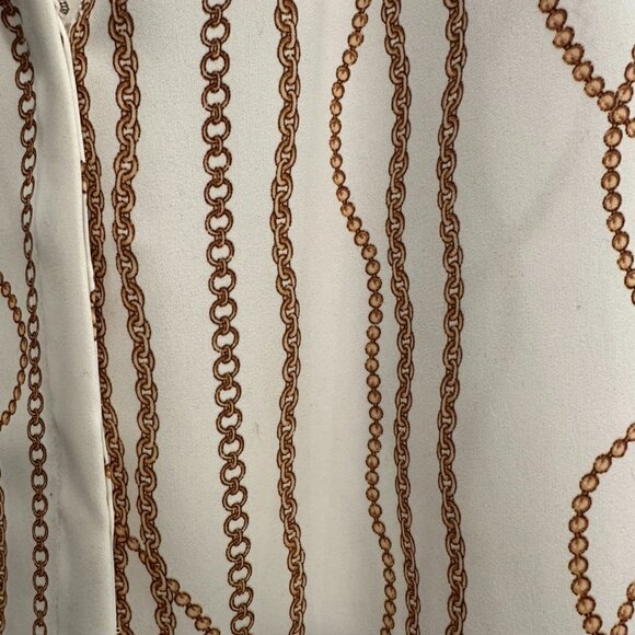 Arizia Power Blouse with gold rope chain pattern - Picture 5 of 8